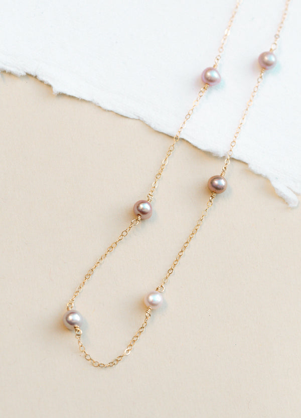 By the Sea - Fresh Water Pearl Necklace