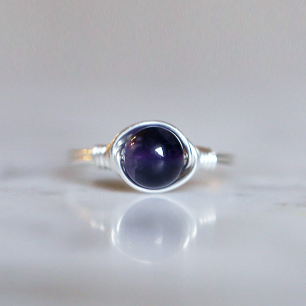 Amethyst Ring – Salt City Gems