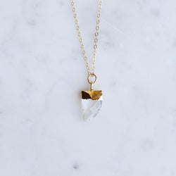 Eos Necklace - Clear Quartz