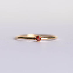 CZ January Birthstone Ring