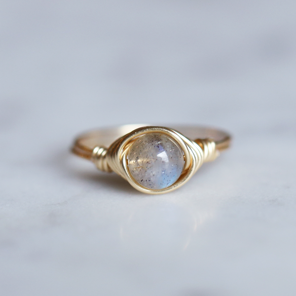 Labradorite Ring - Gold Filled