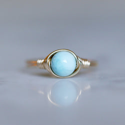 Larimar Ring