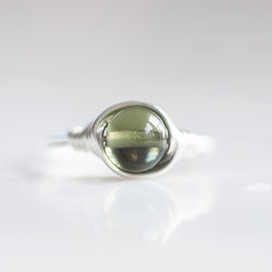 Moldavite Ring