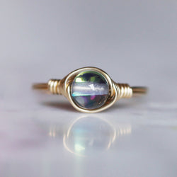 Blue Mystic Aura Ring