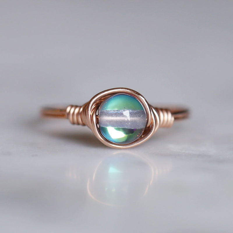 Blue Mystic Aura Ring