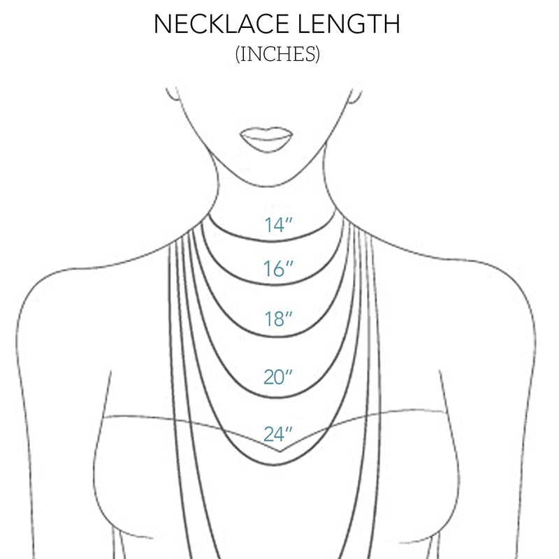 Dainty Garnet Necklace