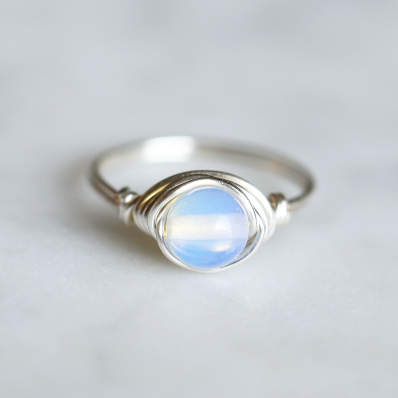 Opalite Ring - Silver