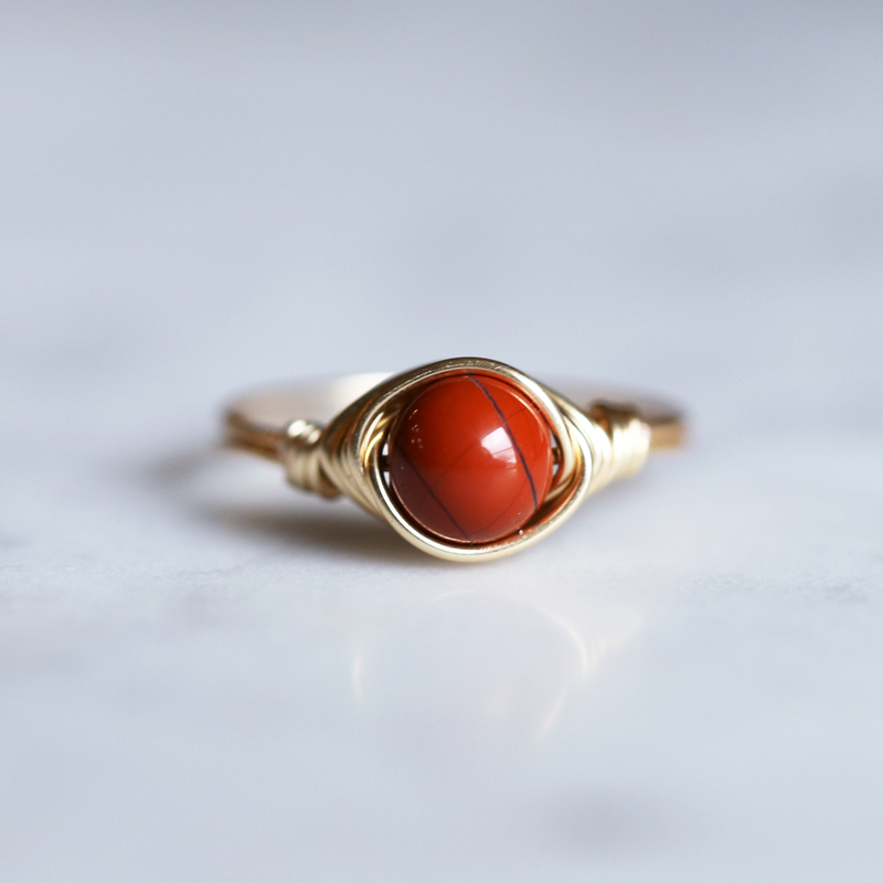 Red Jasper Ring – Salt City Gems