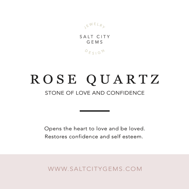 Dainty Rose Quartz Necklace