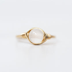 Selenite Ring