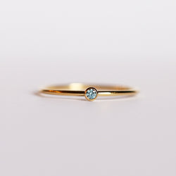 CZ September Birthstone Ring