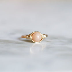 Sunstone Ring