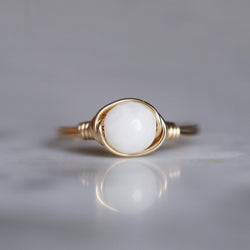 White Jade Ring