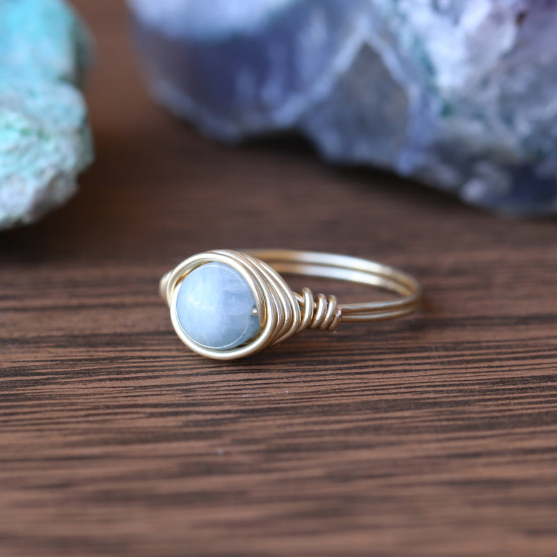 Aquamarine Ring